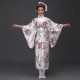 japanische trationelle lange florale kimonos Bühnenoutfit Cosplay Kostüm Shop