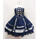 Lolita dress Kleidung Alice retro struppig Cosplay Tanzabend Festtagskleidung