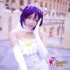 LoveLive！Idol school Nozomi Tojo Hochzeit Prinzessin weiß Süß Kawaii Kostüm riddler Cosplay Anime