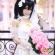 LoveLive！Idol school Nico Yazawa Hochzeit Prinzessin weiß Süß Kawaii Kostüm riddler Cosplay Anime