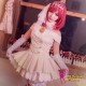 LoveLive！Idol school Maki Nishikino Hochzeit Prinzessin weiß Süß Kawaii Kostüm riddler Cosplay Anime