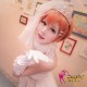 LoveLive！Idol school Rin Hoshizora Hochzeit Prinzessin weiß Süß Kawaii Kostüm riddler Cosplay Anime