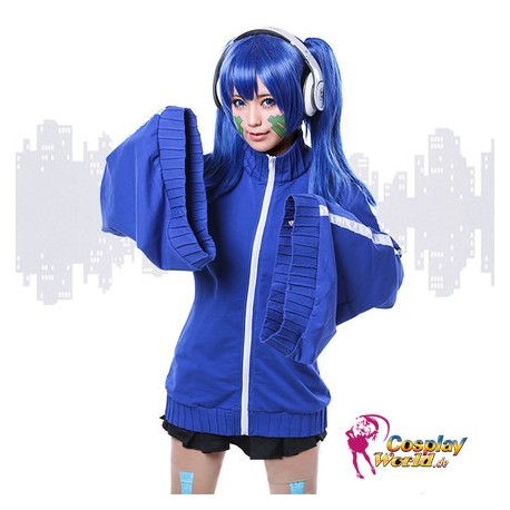 MekakuCity Actors MA Kostüm Project Enomoto Takane blaue Kleidung Cosplay Anime