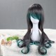 japan harajuku series graygreen cosplay wig 