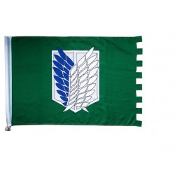 Flagge Fahne Flag Shingeki no Kyojin Attack on Titan Flagge Flag Cosplay Survey Scout Legion