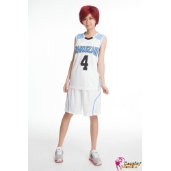 RAKUZAN Akashi Seijuro 4 Kuroko no Basuke Kuroko's Basketball Trikot Cosplay 