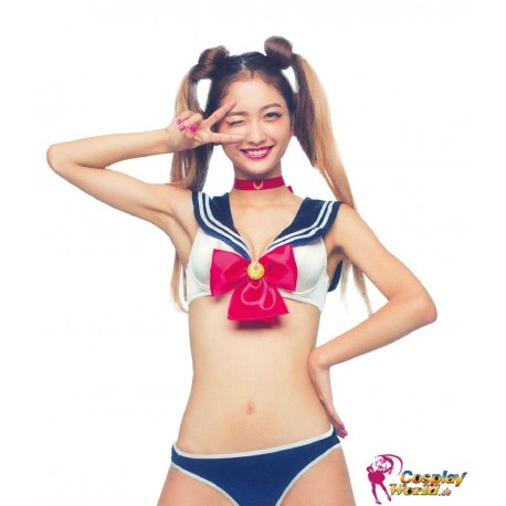 sailor moon tsukino usagi cosplay kostum unterwasche sexy bikini uniform 