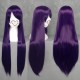 eva misato katsuragi purple cosplay wig 