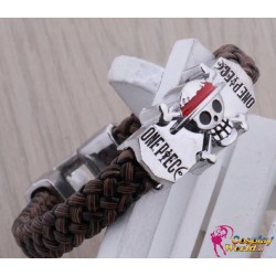 Anime Manga One Piece Cosplay Accessoire Schädel skull personalisierte Armband 2er Set
