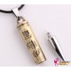 anime manga black butler bullet pendant necklace cosplay accessories 
