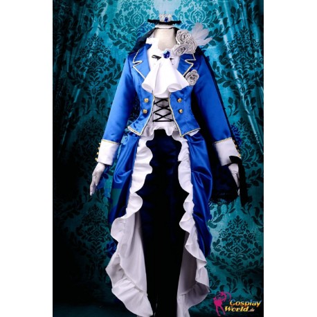 anime manga black butler ciel phantomhive cosplay kostum lolita deluxe 