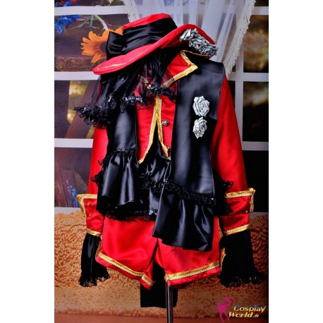 anime manga black butler ciel phantomhive deluxe cosplay costume 