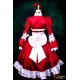 Black Butler Elizabeth Cosplay Kostüm Rotes Kleid Anime Manga
