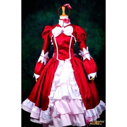 black butler elizabeth cosplay kostum rotes kleid anime manga 