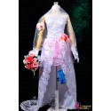 Anime Manga Macross Frontier Sheryl Nome Hochzeitskleid Cosplay Kostüm