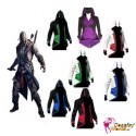 Assassin's Creed 3 Connor Kenway Polychromatic verschiedene Farben mehrfarbig Cosplay Kostüme