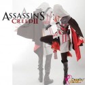 Assassin's Creed Ezio Auditore Cosplay Kostüme Set Deluxe