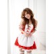 sexy red meido maid cosplay maid costume lolita cafe dress suss und kawaii 