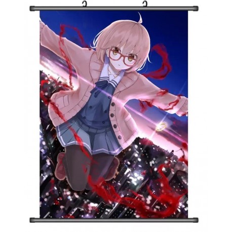  Beyond the Boundary Mirai Kuriyama Anime Stoffposter Wallscroll Poster Wallscrolls