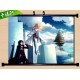 Sword Art Online Asuna Kirito Anime Stoffposter Wallscroll Poster Wallscrolls