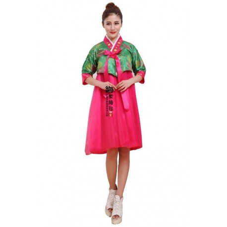Koreanische Tracht Hanbok koreanische Kleidung kurzes Kleid