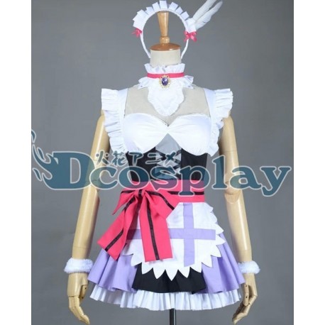 Love Live Tojo Nozomi Cosplay Kostüme, Maid kostüme auf maß