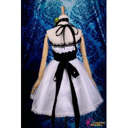 Vocaloid Gumi Camellia weißes Kleid Cosplay Kostüm Deluxe