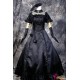 Vocaloid Hatsune Miku Lolita Cosplay elegantes schwarzes Kleid Cosplay Kostüme