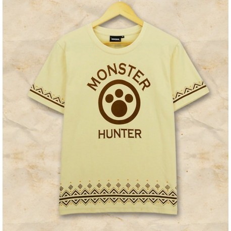 Monster Hunter Cat Airou Shirt, coole T-Shirt, Game Baumwolle T-Shirt Cosplay Kostüme