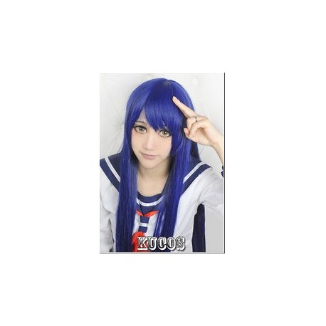 Date A Live Itsuka Shido Weiblichkeit blaue Cosplay Perücke Wig
